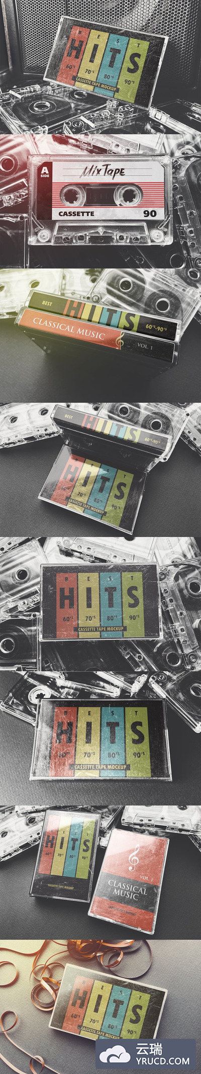 复古盒式磁带盒式样机[PSD]