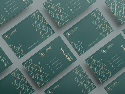 设计感奢华感的高端名片模板下载（Ai）