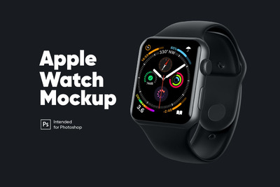 Apple Watch 手表样素材（PSD）