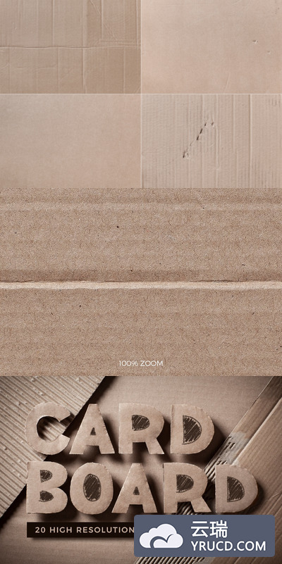 优秀的纸板材质素材下载（JPG）