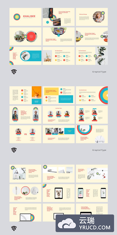 时尚出色的PPT模板下载（PPTX）