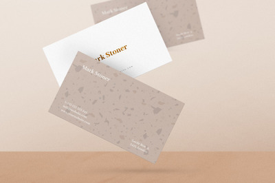 高品质名片展示样机模型