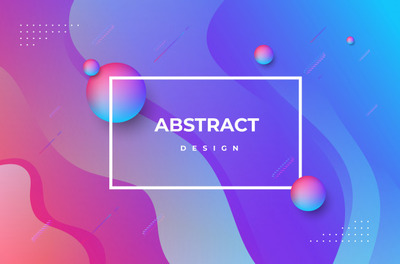 抽象动态渐变流体背景