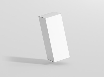 高端白色盒子样机素材
