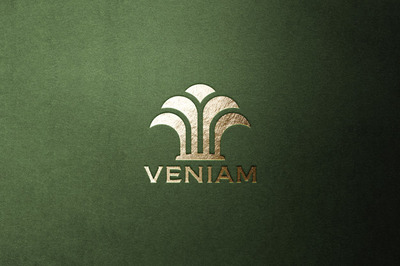 奢华金色Logo展示样机模型