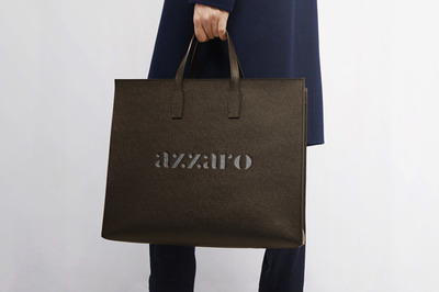 奢华纸袋包logo样机展示样机