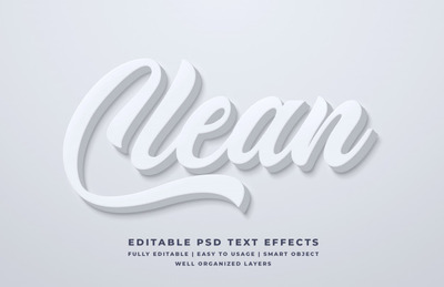 3d文字风格的效果模型