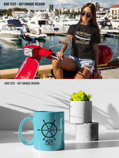 经典的热气球飞艇矢量插画元素下载（Ai,PSD）