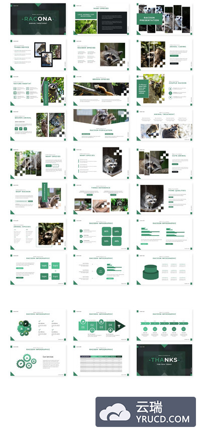 绿色商业计划书PPT模板下载（PPTX）