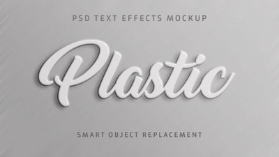 优质3d文字效果PS字体特效样式