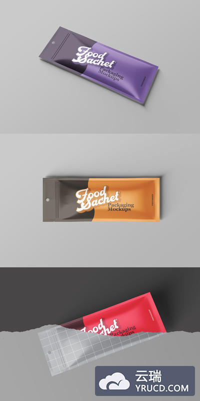 食品香囊包装模型[PSD]