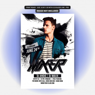 优质音乐活动海报模板素材