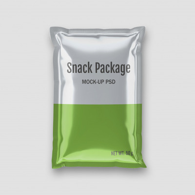 小吃食品包装展示样机模型