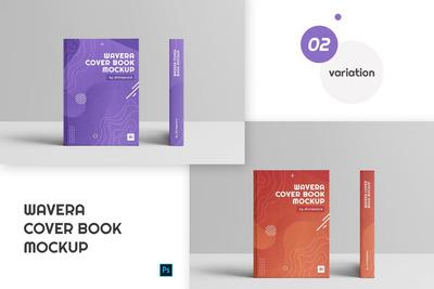 优质精装书封面样机下载（PSD）