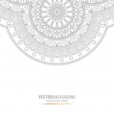 民族曼荼罗空白框架设计背景