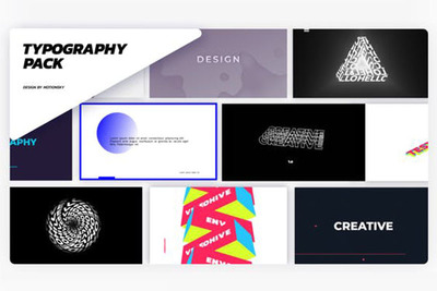 全新的企业标题演示转场视频ae模板