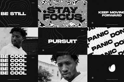 快节奏动态短片开场/Vlog简介/标题演示多用途视频ae素材