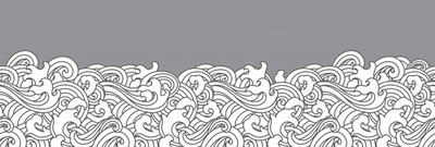 东方海浪传统中式无缝背景