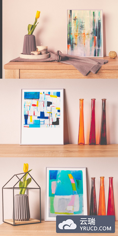 白色框架模型(PSD)