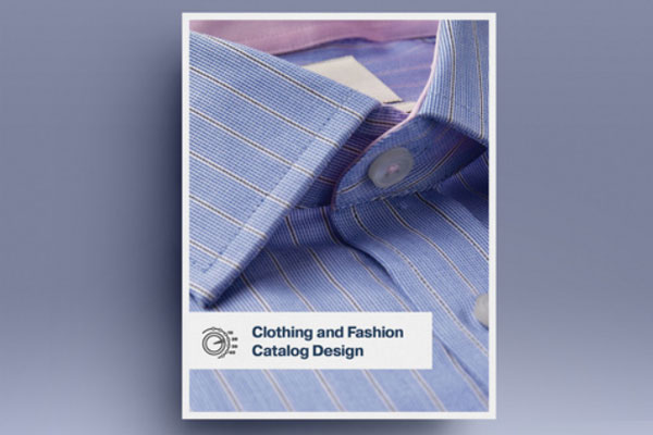 极简风格产品目录/服装设计杂志展示模板