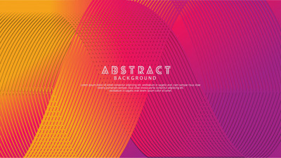 抽象彩色线条粒子几何背景