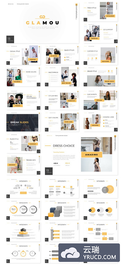 有魅力的一流PPT模板（PPTX）