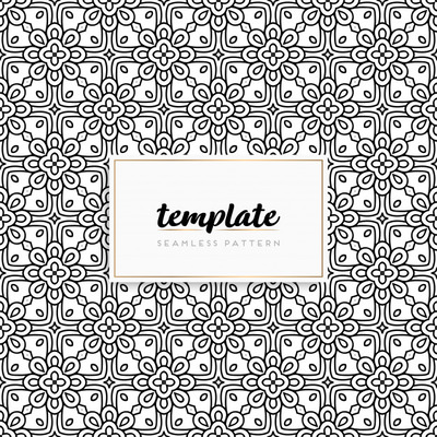 优质几何曼陀罗花纹设计