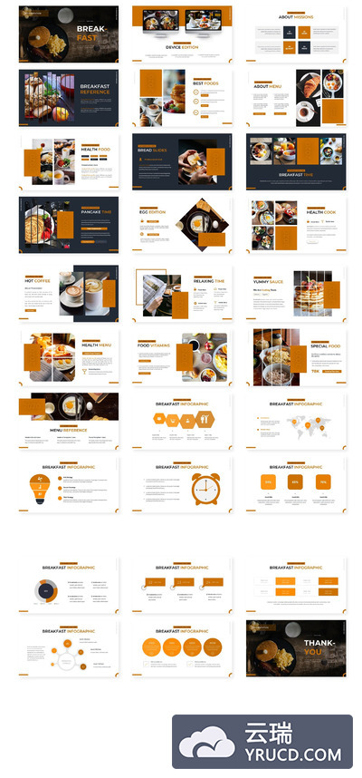 柔和色彩的PPT模板下载