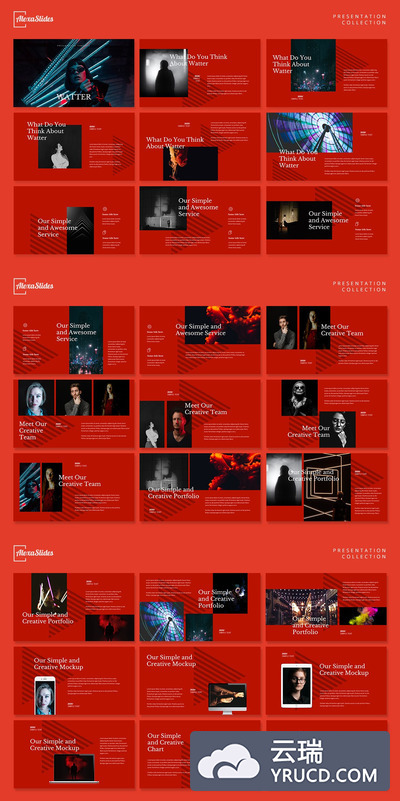 品牌创意Powerpoint模板