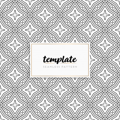 优质曼陀罗花纹图案背景