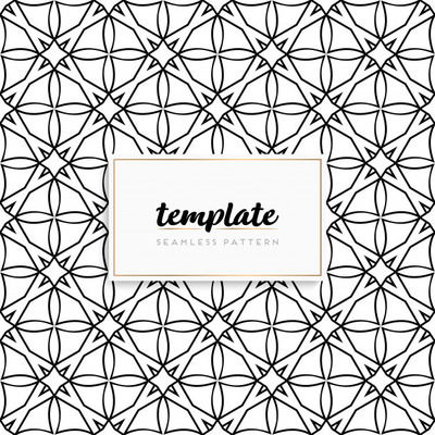 优质曼陀罗花纹无缝图案背景