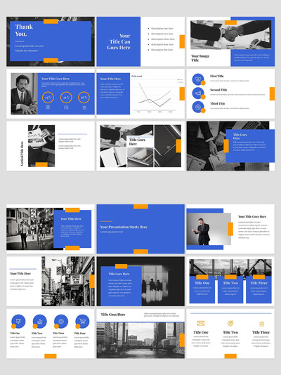 商业计划书谷歌幻灯片模板 [PPTX]