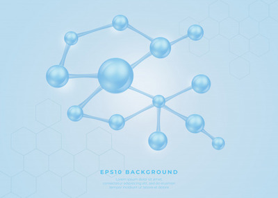 科学技术连接抽象背景