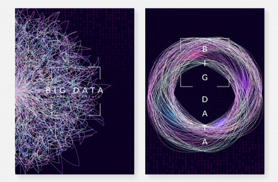 大数据数字技术抽象背景