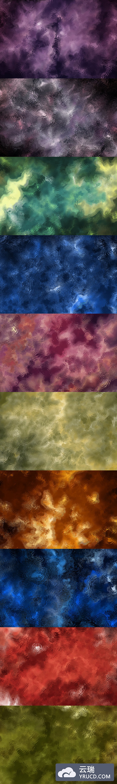 扭曲的玻璃背景（JPG）