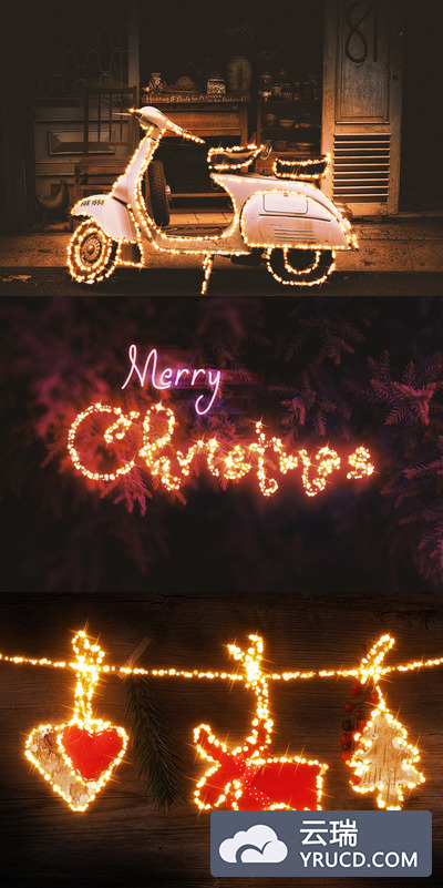 动画彩灯动画的PS动作文件下载（Atn）