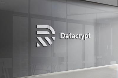 室内办公室墙壁3D品牌logo样机