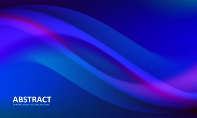 简单的抽象多彩流体科技背景