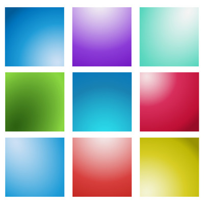 抽象创意概念多色模糊背景集