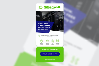 APP订阅广告页面(AI, EPS)