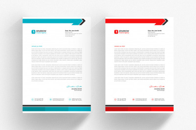 信纸简历文件设计模板[PSD]