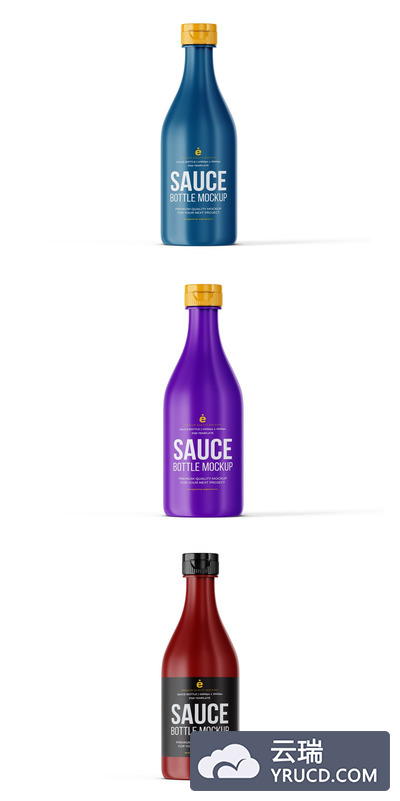 塑料酱料瓶模型样机（PSD）