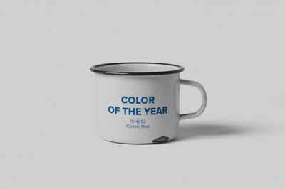 搪瓷咖啡杯品牌设计展示样机[PSD]