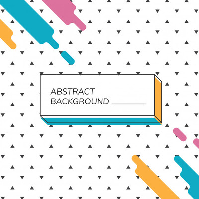 时尚的三角形图案抽象背景