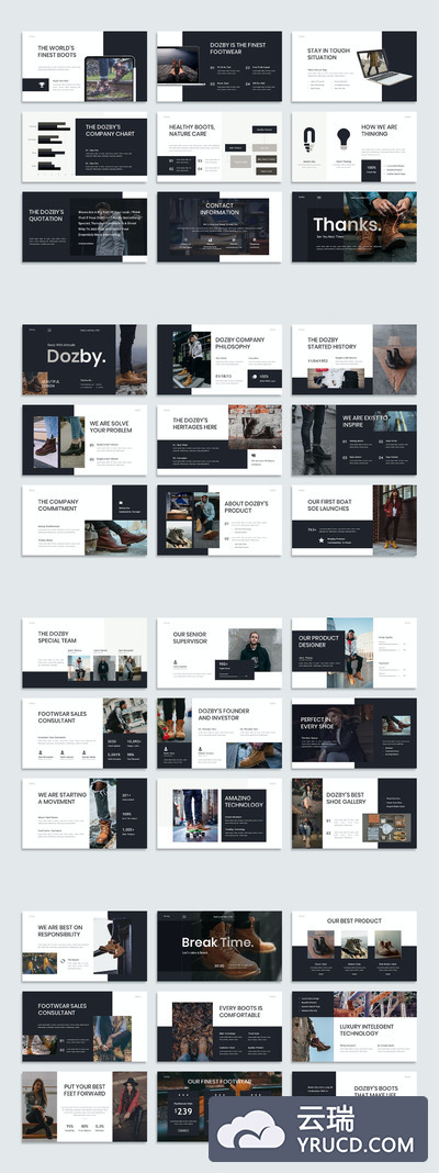 创意机构企业介绍PPT模板下载（PPTX）