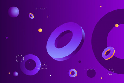 抽象几何设计时尚矢量背景