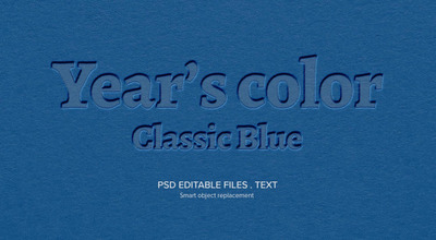 纸张印压的3D文本风格特效字体样式[PSD]