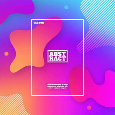 现代流动风格的抽象背景