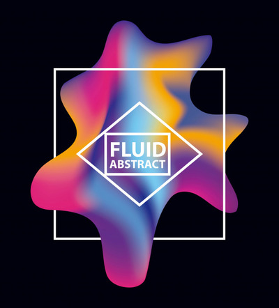 抽象的模糊彩色渐变封面背景