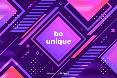 几何形状科幻感设计背景